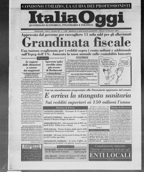 Italia oggi : quotidiano di economia finanza e politica